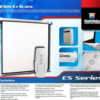 Pantalla para Proyección Manual MattWeiss 4:3