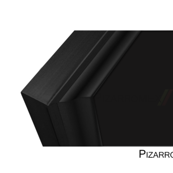 Pizarrón Negro Reforzado para Plumones Fluorescentes - Chico