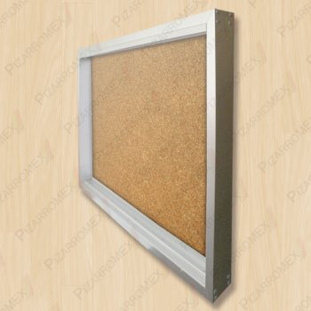 Directorio Vitrina de Corcho con Puertas de Cristal - Grande